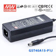 Mean Well GST40A15-P1JPower Supply 40W 15V 2.67A
