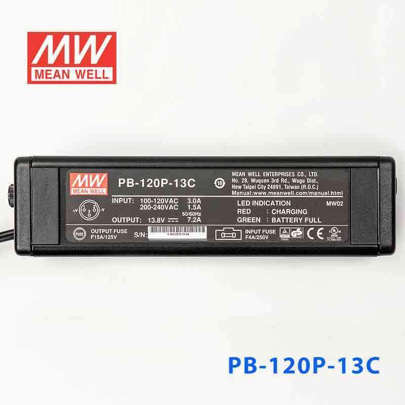 Mean Well PB-120P-13C Portable Battery Chargers 99.36W 13.8V 7.2A - Single Output Power Supply - PHOTO 2