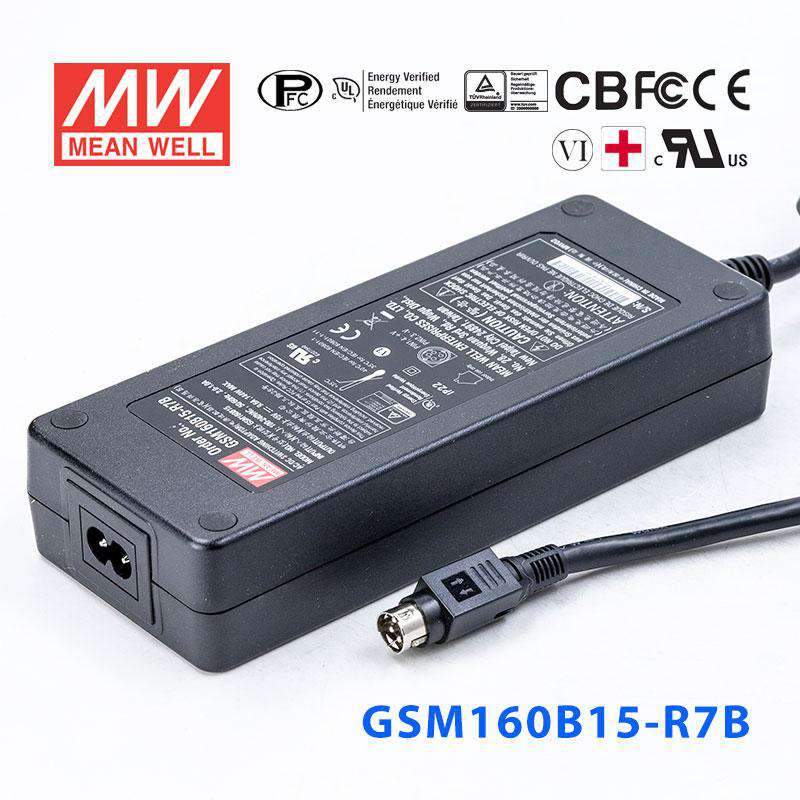 Mean Well GSM160B15-R7B Power Supply 144W 15V