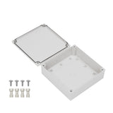 Boxco M-Series 7.09 x 7.09 x 2.36 Inches(180 x 180 x 60mm) Plastic Enclosure, IP67, IK08, ABS, Grey Cover, Screw Type - PHOTO 3