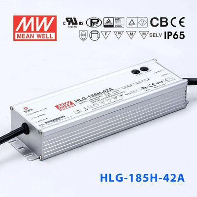 Mean Well HLG-185H-42A Power Supply 185W 42V - Adjustable