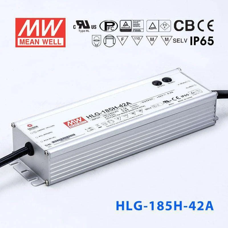Mean Well HLG Series LED Power Supply 42V  (185~600W)