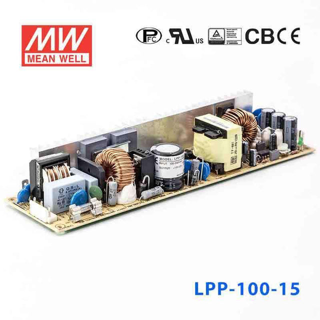 Mean Well LPP-100-15 Power Supply 100W 15V 6.7A