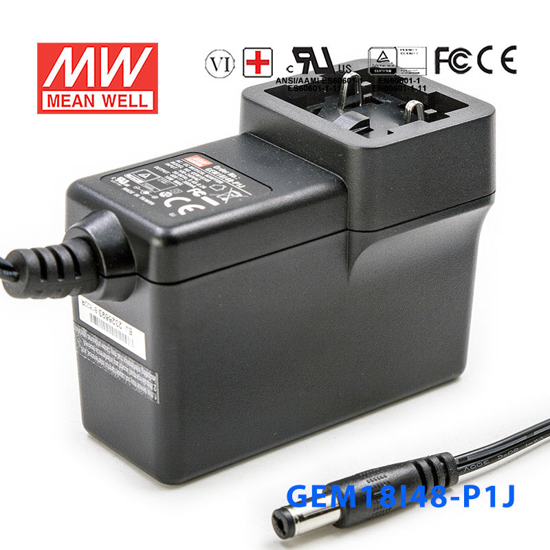Mean Well GEM18I48-P1J Power Supply 18W 48V 380mA