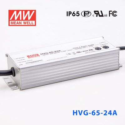 Mean Well HVG-65-24A Power Supply 65W 24V - Adjustable 2.71A