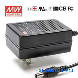 Mean Well GSM18U18-P1J Power Supply 18W 18V 1A