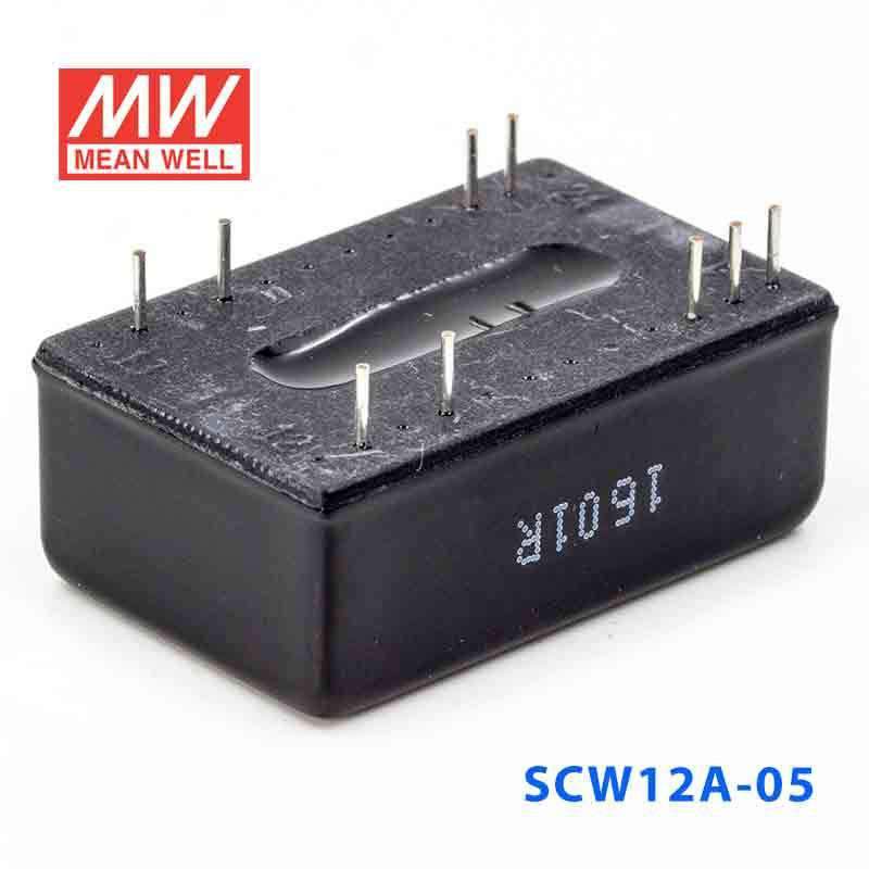 Mean Well SCW12A-05 DC-DC Converter - 12W 9~18V DC in 5V out 2.4A - PHOTO 3