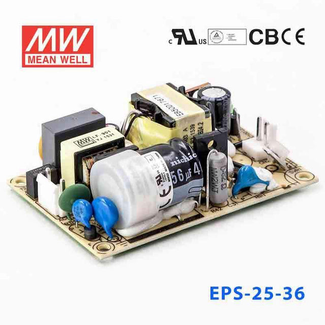 Mean Well EPS-25-36 Power Supply 25W 36V 700mA