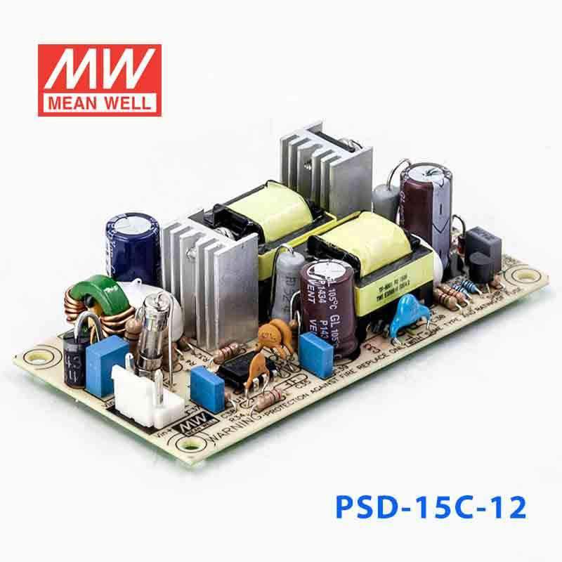 Mean Well PSD-15C-12 DC-DC Converter - 15W - 36~72V in 12V out 1.25A - PHOTO 1