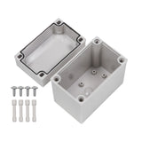 Boxco M-Series 3.15 x 5.12 x 4.92 Inches(80 x 130 x 125mm) Plastic Enclosure, IP67, IK08, ABS, Grey Cover, Screw Type - PHOTO 3