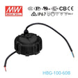 Mean Well HBG-100-60B Power Supply 100W 60V - Dimmable