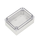 Boxco S-Series 4.92 x 6.89 x 2.95 Inches(125x175x75mm) Plastic Enclosure, IP67, IK08, ABS, Transparent Cover, Screw Type - PHOTO 3