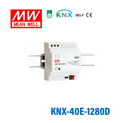 Mean Well KNX-40E-1280D KNX Power Supply 1280mA - Diagnostic 1280A
