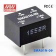 Mean Well SMA01N-09 DC-DC Converter - 1W - 21.6~26.4V in 9V out 110mA