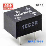 Mean Well SMA01N-09 DC-DC Converter - 1W - 21.6~26.4V in 9V out 110mA