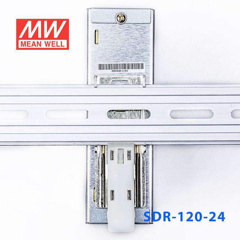Mean Well SDR-120-24 Single Output Industrial Power Supply 120W 24V 5A - DIN Rail - PHOTO 4