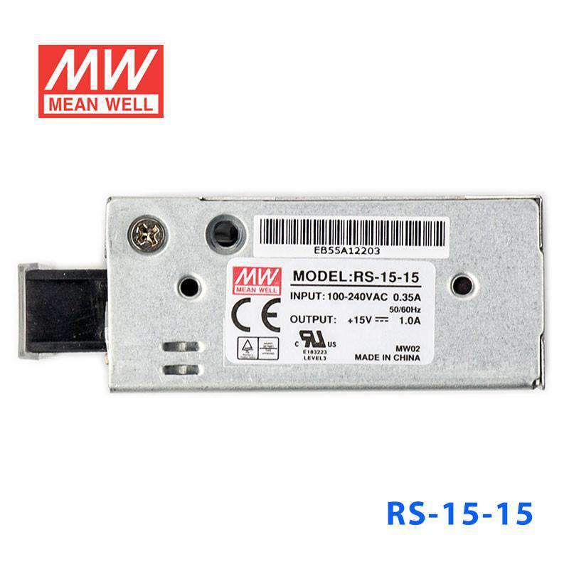 Mean Well RS-15-15 Power Supply 15W 15V - PHOTO 2