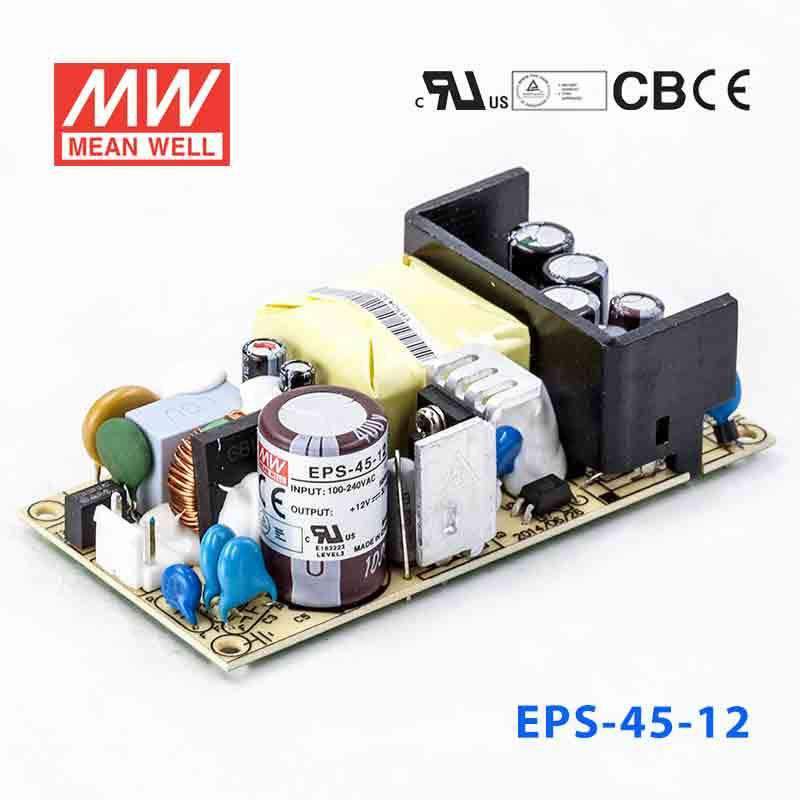 Mean Well EPS-45-12 Power Supply 45W 12V