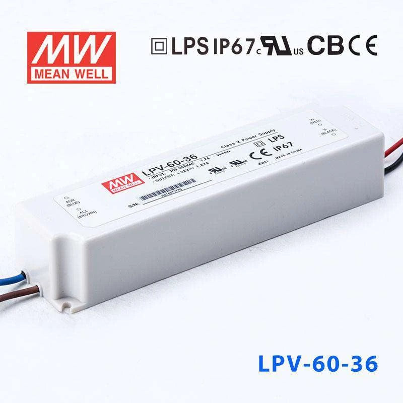 Mean Well LPV-60-36 Power Supply 60W 36V