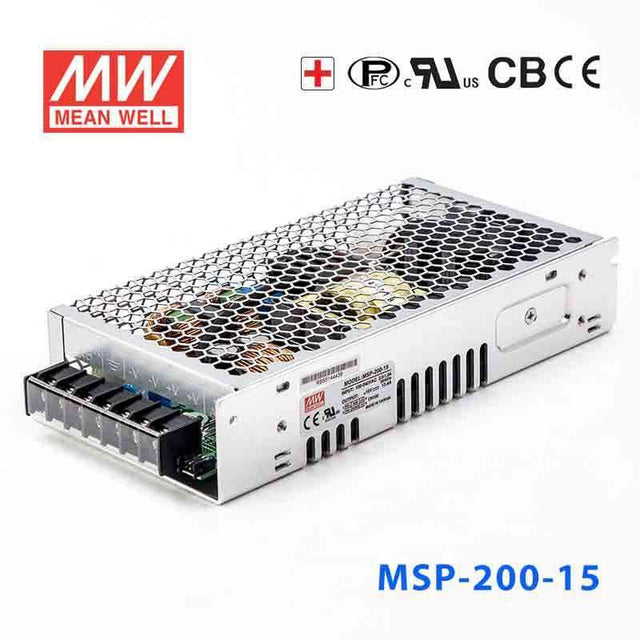 Mean Well MSP-200-15  Power Supply 201W 15V