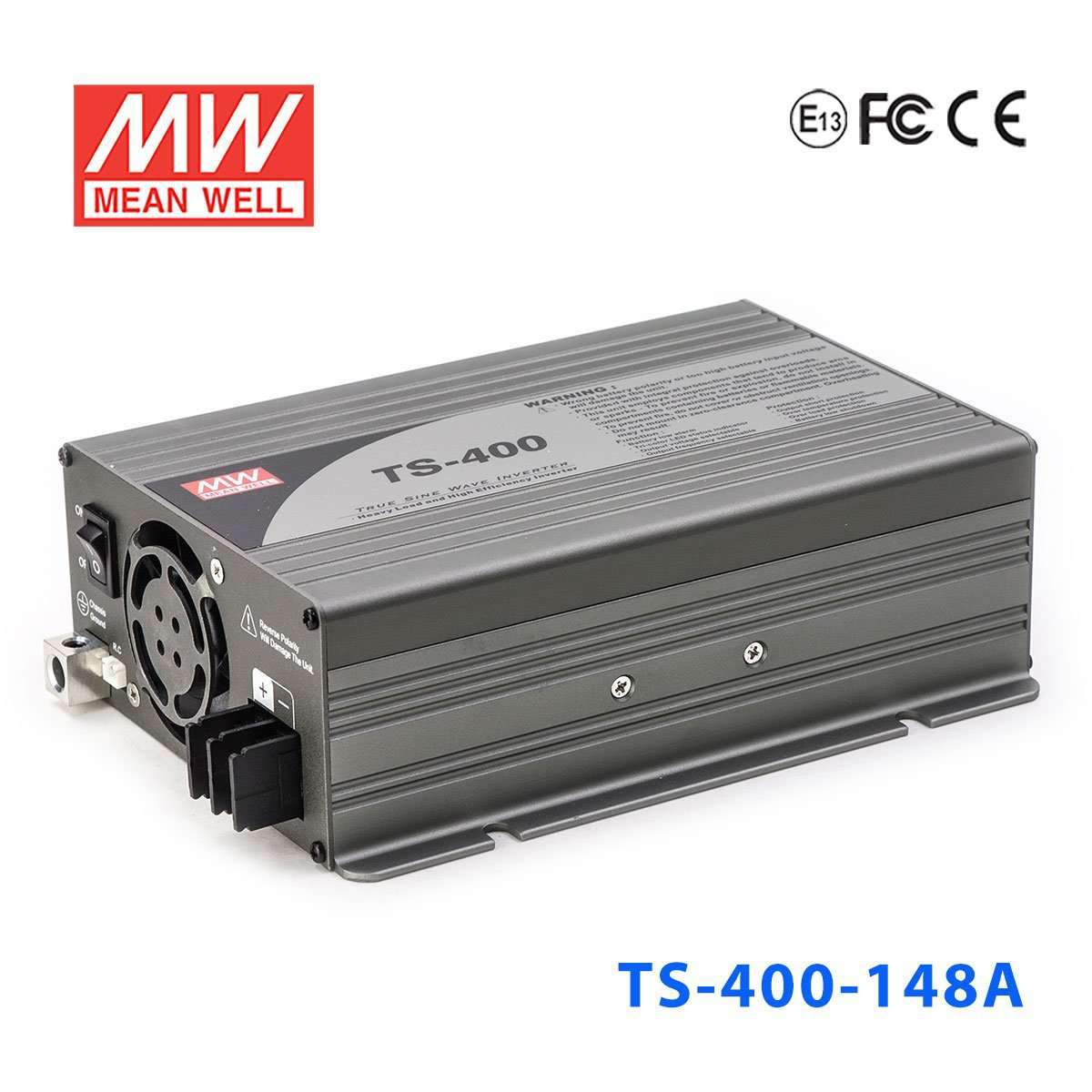 Mean Well TS-400-148A True Sine Wave Inverter - 400W 110V 10A | TS Series