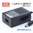 Mean Well GST25B18-P1J Power Supply 25W 18V 1.38A