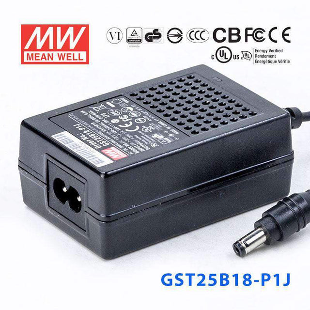 Mean Well GST25B18-P1J Power Supply 25W 18V