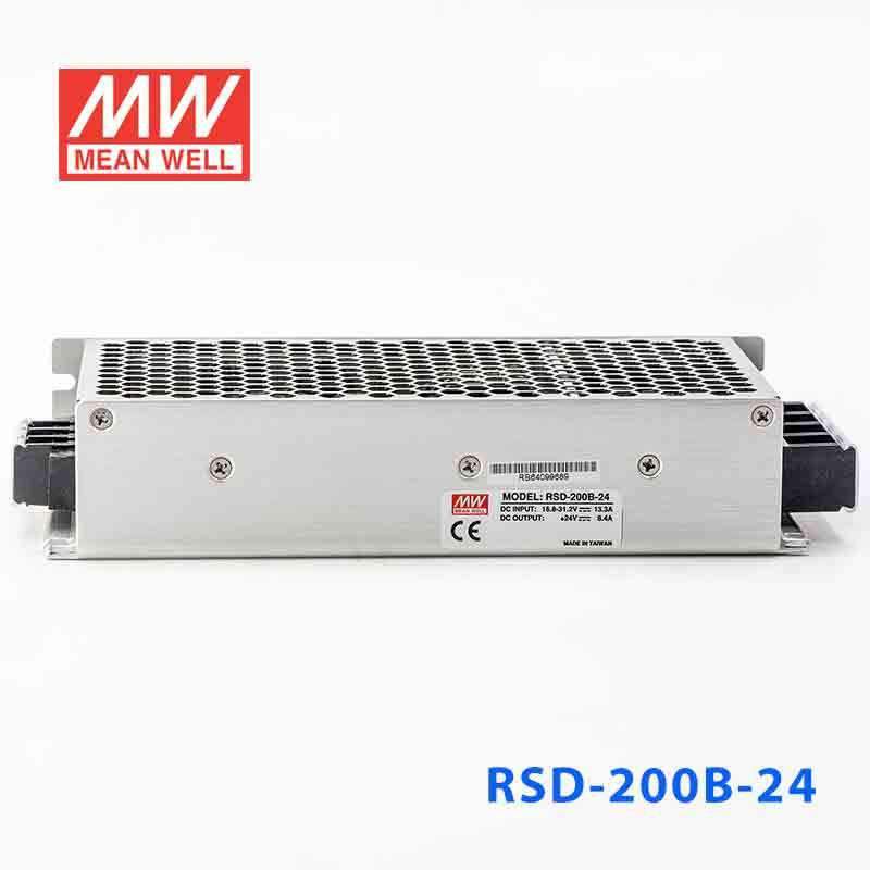 Mean Well RSD-200B-24 DC-DC Converter - 201.6W - 16.8~31.2V in 24V out 8.4A - PHOTO 2