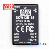 Mean Well SCW12B-15 DC-DC Converter - 12W 18~36V DC in 15V out - PHOTO 2