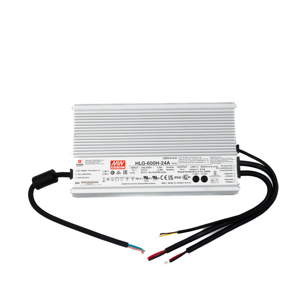 Mean Well HLG-600H-24A Power Supply 600W 24V - Adjustable - PHOTO 1