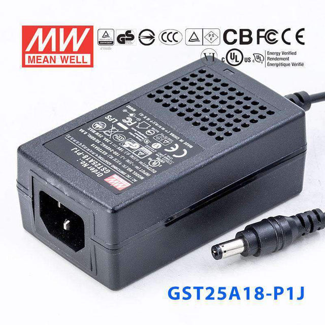 Mean Well GST25A18-P1J Power Supply 25W 18V