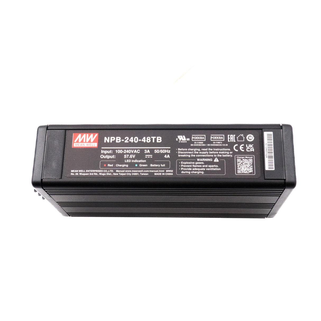 Mean Well NPB-240-12TB Battery Charger 240W 12V with Terminal Block - PHOTO 1