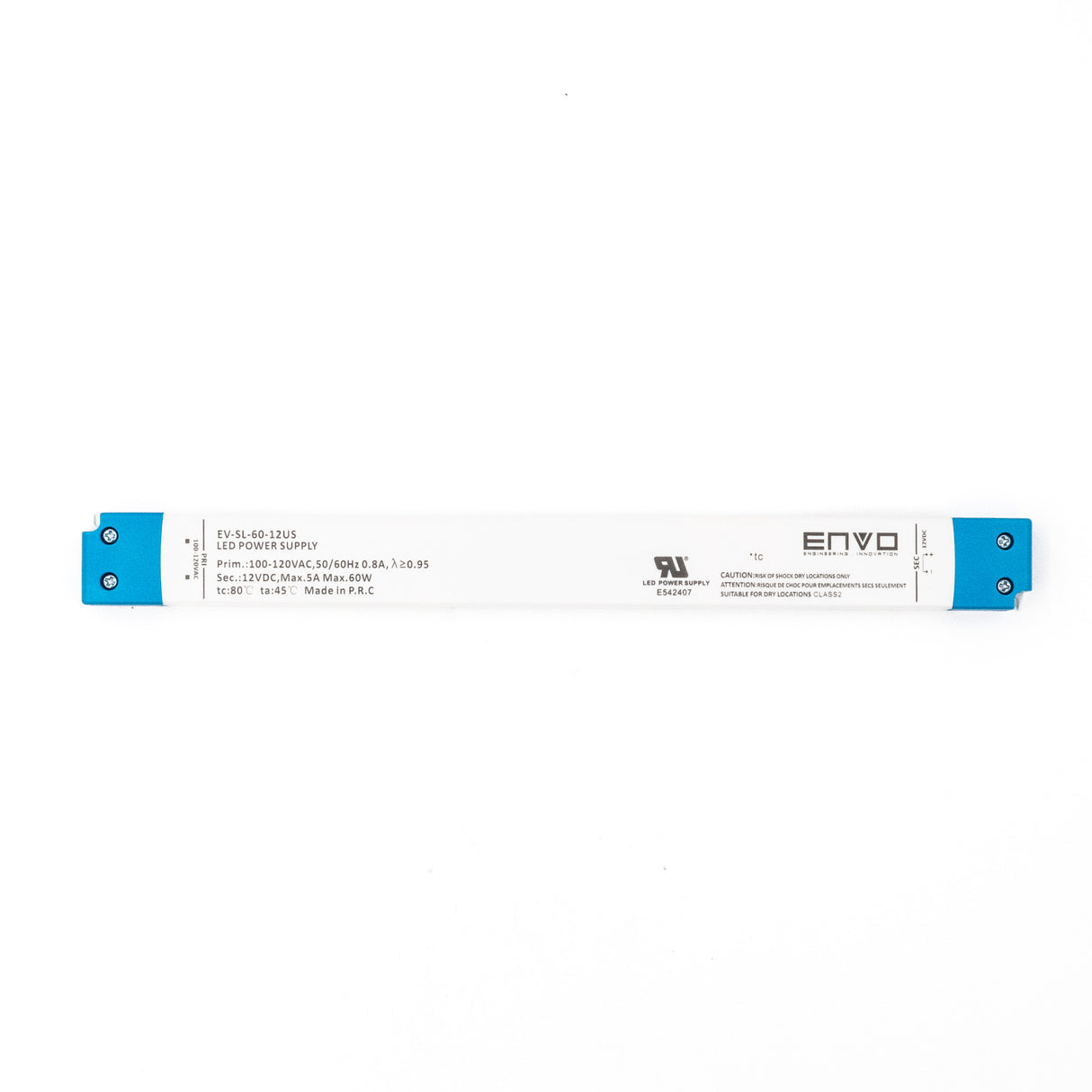 ENVO EV-SL-60-12US Linear Type LED Driver 60W 12V 5A - PHOTO 1