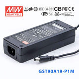 Mean Well GST90A19-P1J Power Supply 90W 19V