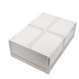 Boxco S-Series 14.96 x 22.05 x 7.09 Inches(380x560x180mm) Plastic Enclosure, IP67, IK08, ABS, Grey Cover, Screw Type - PHOTO 3