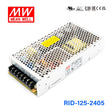 Mean Well RID-125-2405 AC-DC Dual output enclosed power supply 125W 3A