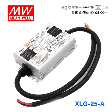 Mean Well XLG-25-A Power Supply 25W 700mA - Adjustable