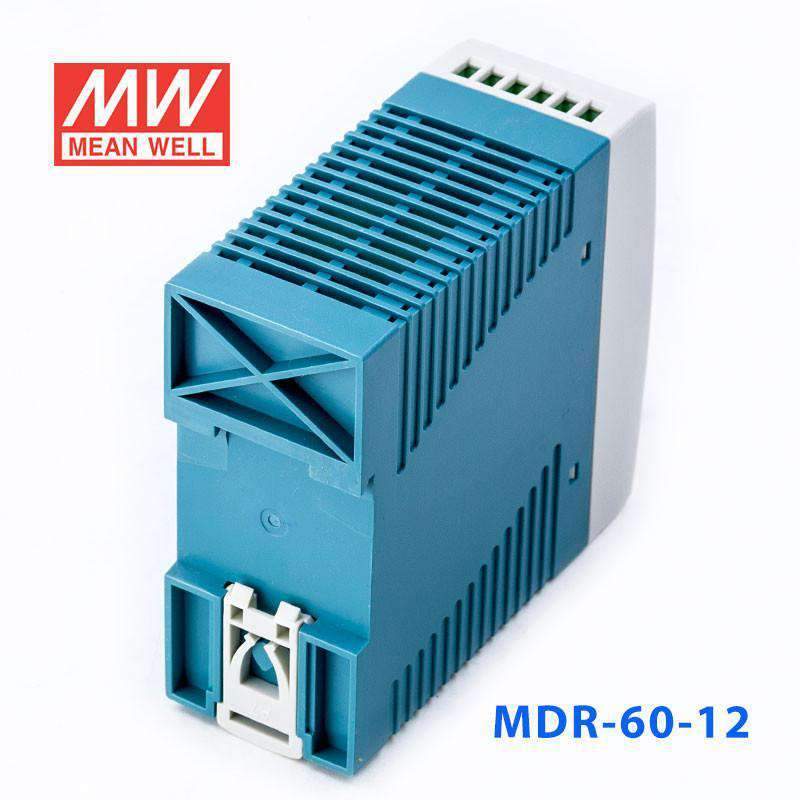 Mean Well MDR-60-12 Single Output Industrial Power Supply 60W 12V 5A - DIN Rail - PHOTO 3