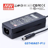 Mean Well GST40A07-P1J Power Supply 40W 7.5V 5.34A