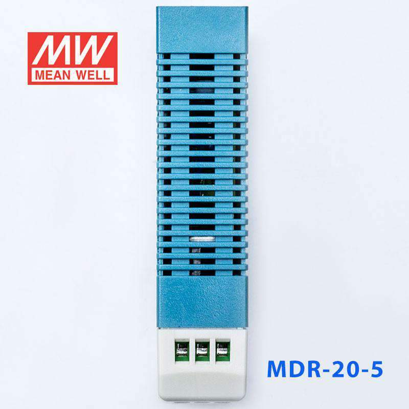 Mean Well MDR-20-5 Single Output Industrial Power Supply 20W 5V - DIN Rail - PHOTO 3