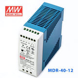Mean Well MDR-40-12 Single Output Industrial Power Supply 40W 12V - DIN Rail - PHOTO 1
