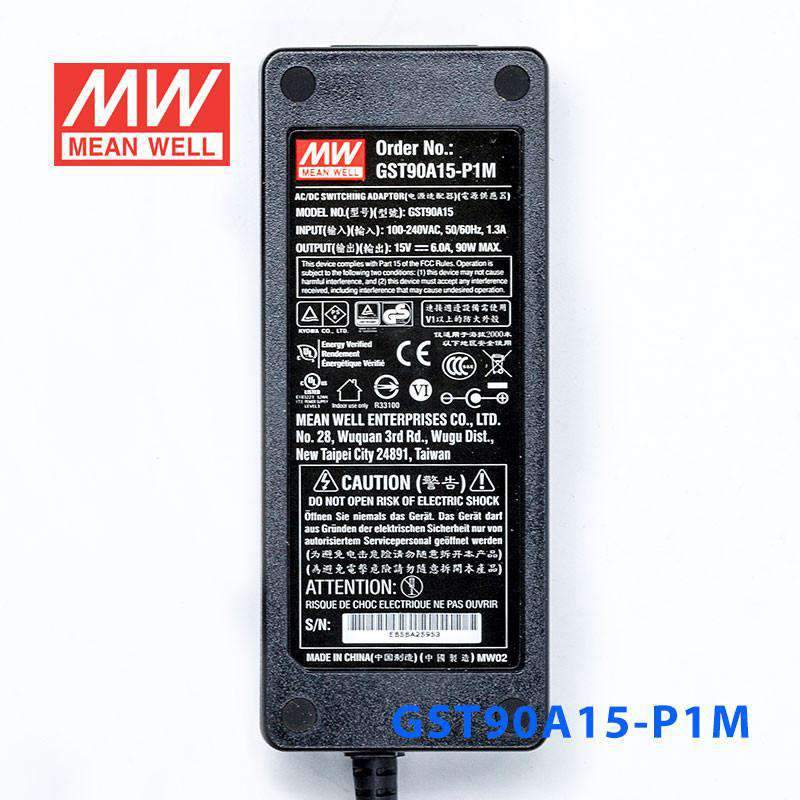 Mean Well GST90A15-P1M  Power Supply 90W 15V 6A - PHOTO 2