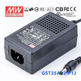 Mean Well GST25A12-P1J Power Supply 25W 12V