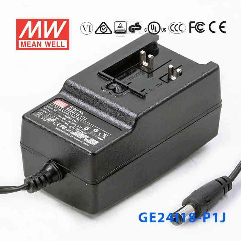 Mean Well GE24I18-P1J Power Supply 24W 18V