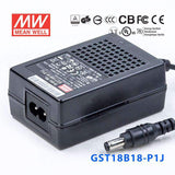 Mean Well GST18B18-P1J Power Supply 18W 18V