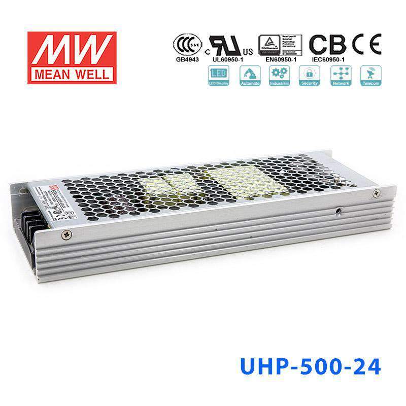 Mean Well UHP-500-12 Power Supply 500.4W 12V