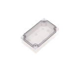 Boxco M-Series 3.15 x 5.12 x 1.38 Inches(80 x 130 x 35mm) Plastic Enclosure, IP67, IK08, ABS, Transparent Cover, Screw Type - PHOTO 1
