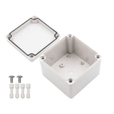Boxco S-Series 4.92 x 4.92 x 3.94 Inches(125x125x100mm) Plastic Enclosure, IP67, IK08, ABS, Grey Cover, Screw Type - PHOTO 3