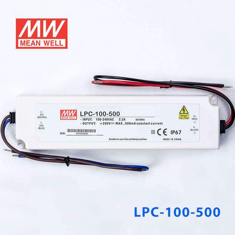 Mean Well LPC-100-500 Power Supply 100W 500mA - PHOTO 2