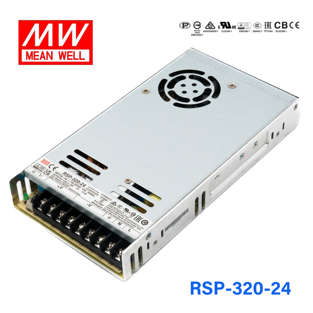 Mean Well RSP-320-24 Power Supply 320W 24V 13.4A